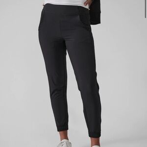 Athleta Black Brooklyn Jogger Athleisure Outdoor Tall Pull On‎ Pants